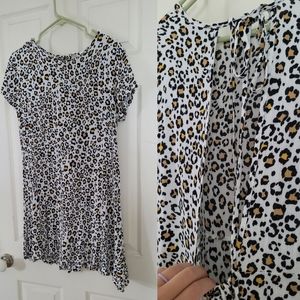 CJLA Cheetah Gauze Dress